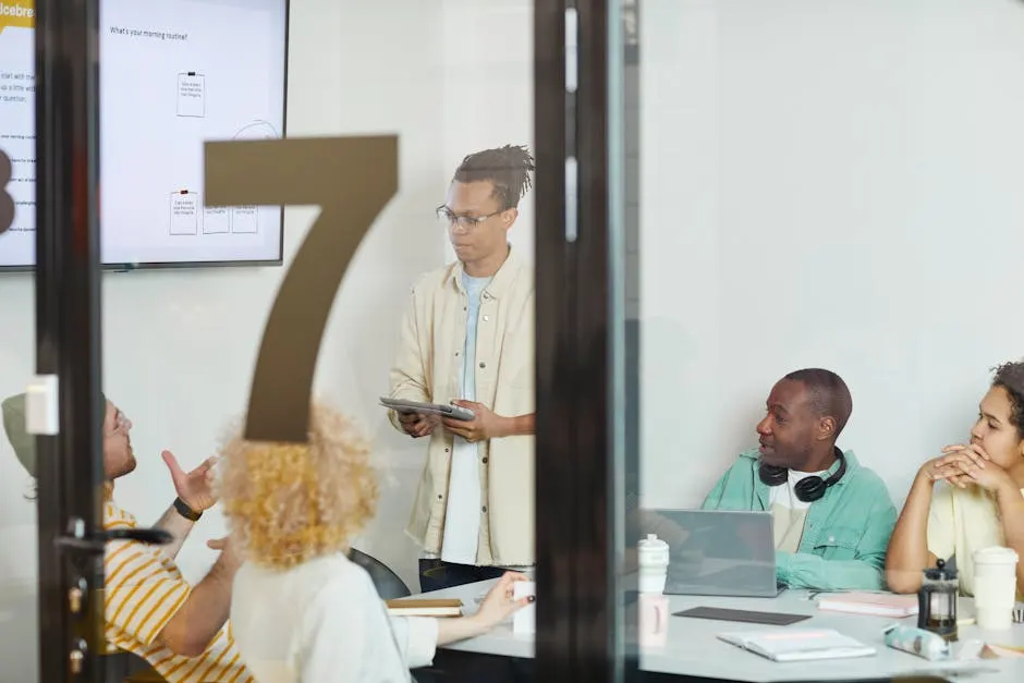 Avalon Logistics planning session in a modern conference room